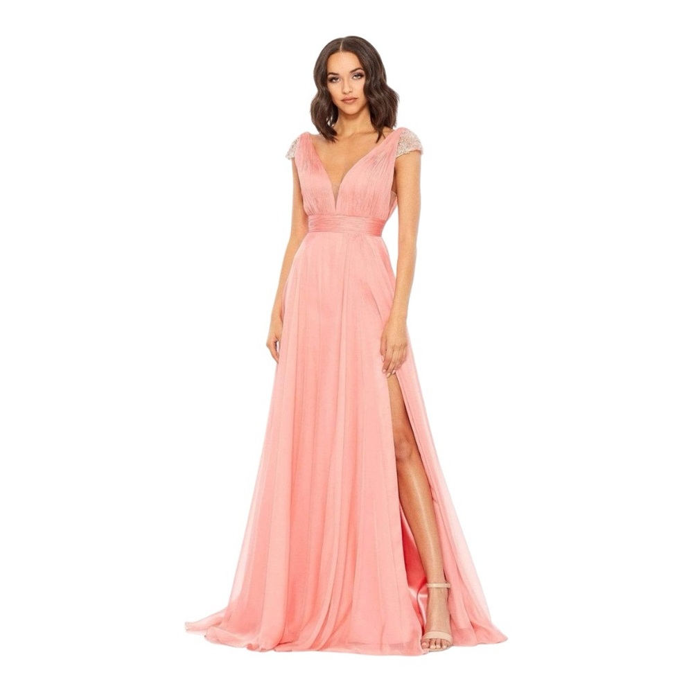 Mac Duggal Pink Prom Dress